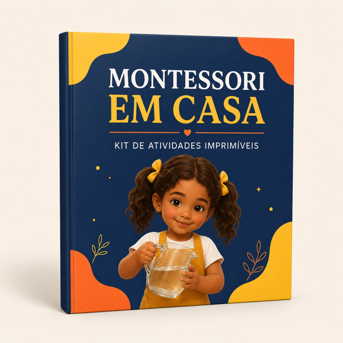 Capa do Kit Montessori em Casa — atividades imprimíveis